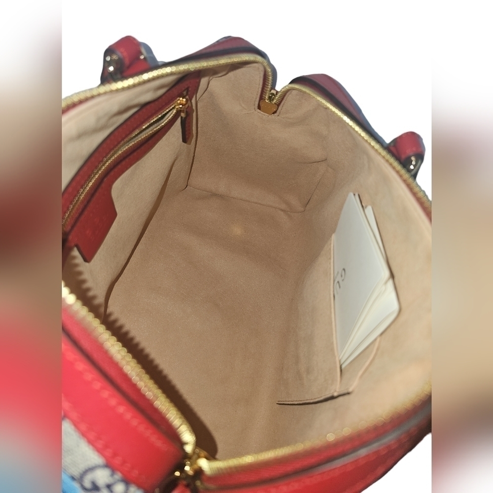 *NEW* GUCCI Boston bag floral - Picture 4 of 13